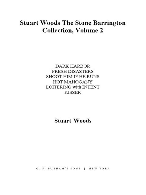 Cover image for book Stuart Woods The STONE BARRINGTON COLLECTION, VOLUME 2
