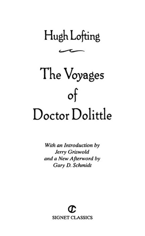 Cover image for book The Voyages of Doctor Dolittle