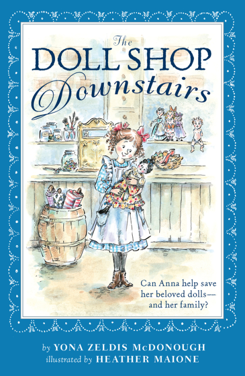 Cover image for book The Doll Shop Downstairs