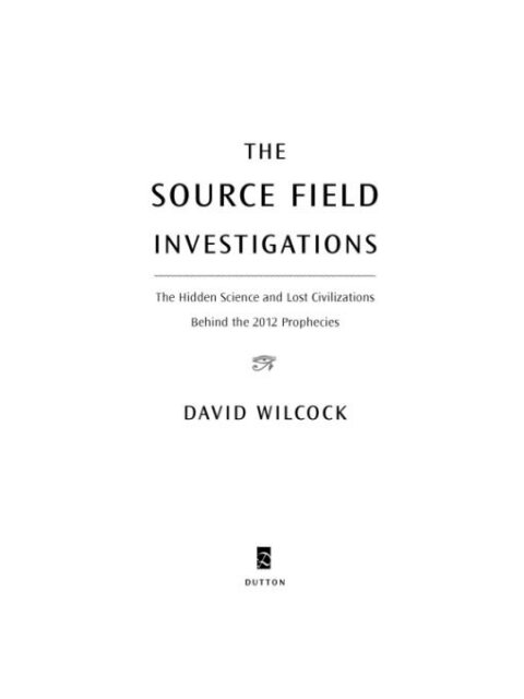 Cover image for book The Source Field Investigations