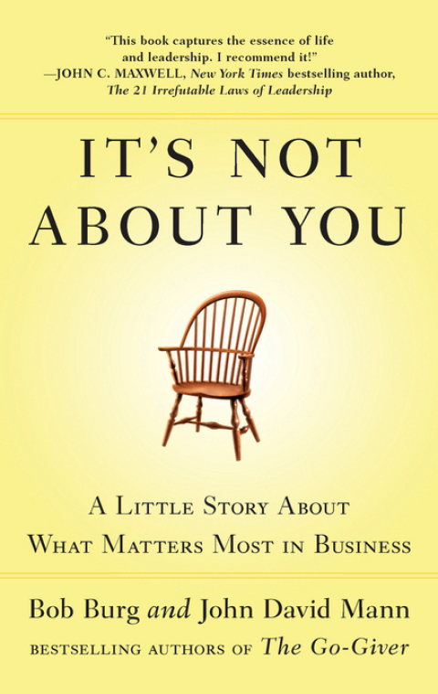 Cover image for book It's Not About You