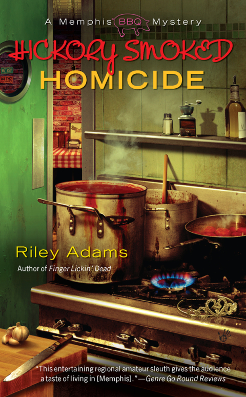 Cover image for book Hickory Smoked Homicide