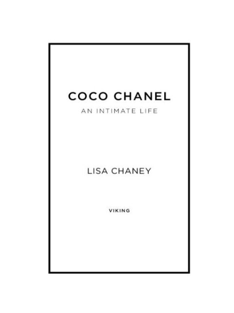 Cover image for book Coco Chanel