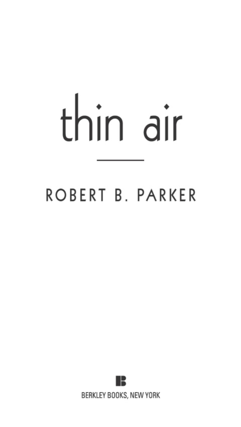 Cover image for book Thin Air