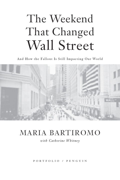 Cover image for book The Weekend That Changed Wall Street