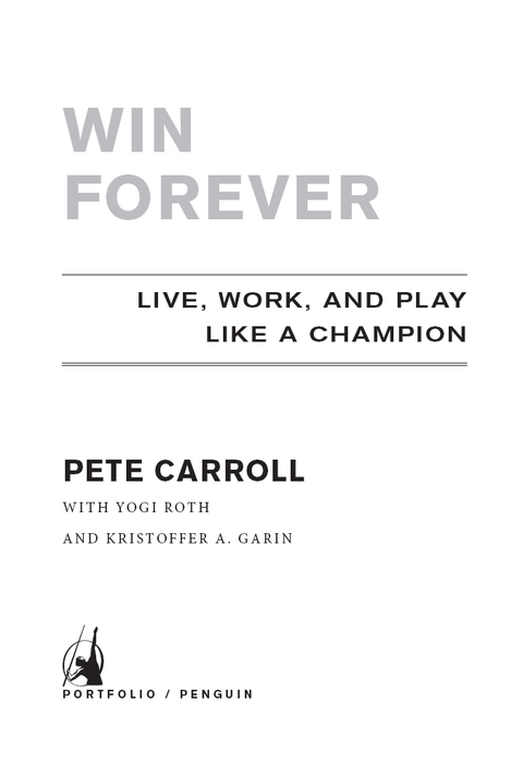 Cover image for book Win Forever