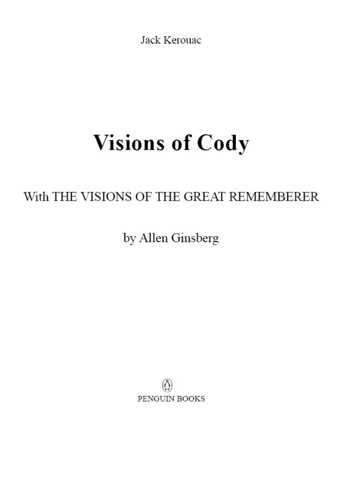 Cover image for book Visions of Cody