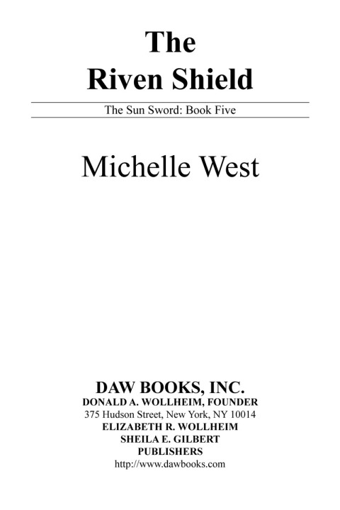 Cover image for book The Riven Shield
