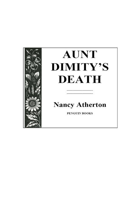 Cover image for book Aunt Dimity's Death