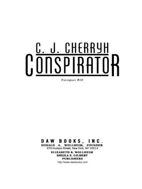 Cover image for book Conspirator