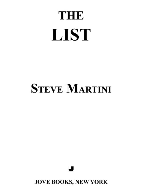 Cover image for book The List
