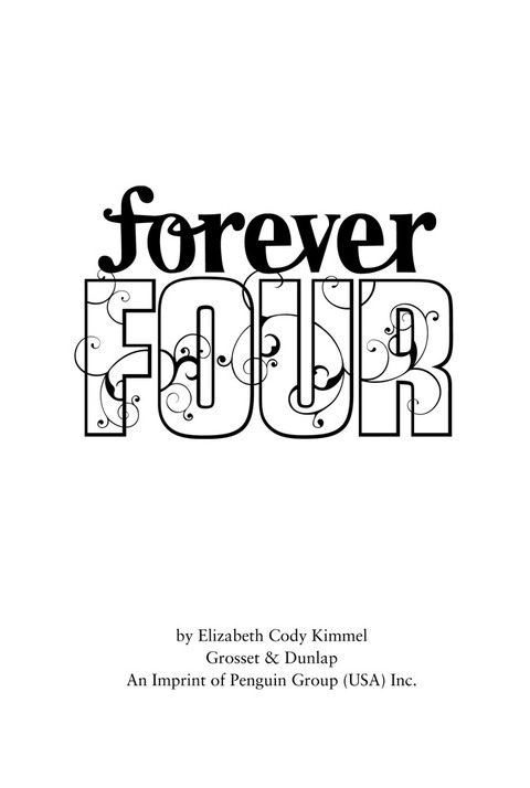 Cover image for book #1 Forever Four