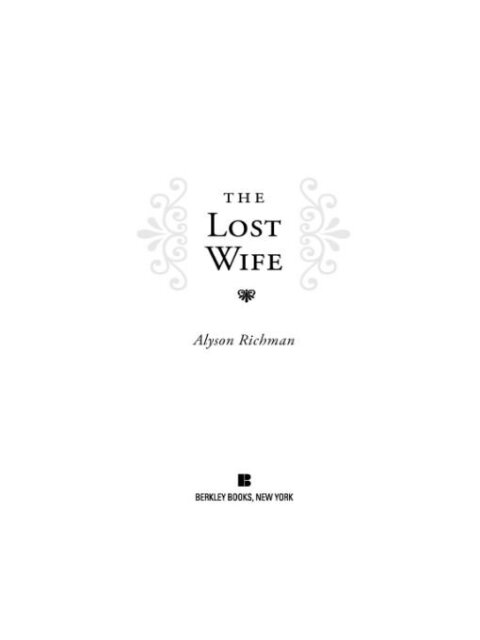 Cover image for book The Lost Wife