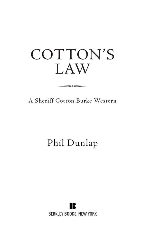 Cover image for book Cotton's Law