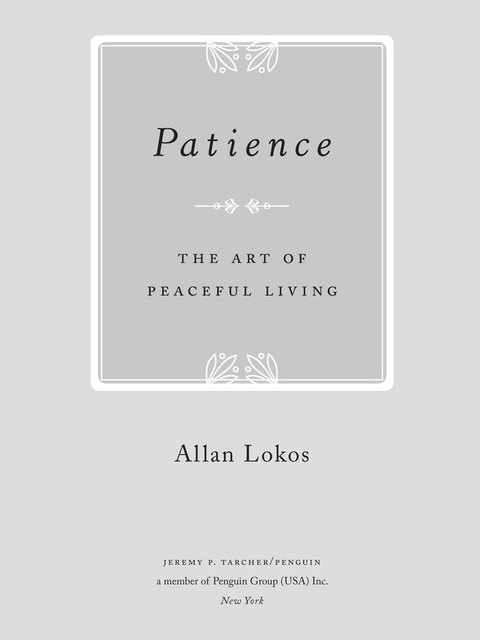 Cover image for book Patience