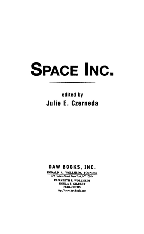 Cover image for book Space, Inc