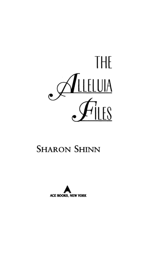 Cover image for book The Alleluia Files