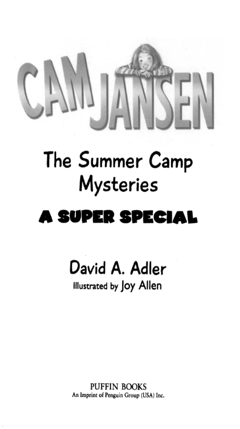 Cover image for book Cam Jansen: Cam Jansen and the Summer Camp Mysteries