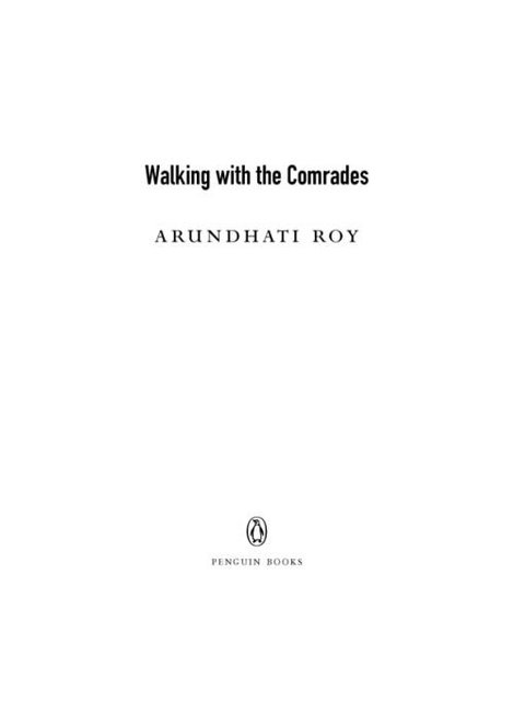 Cover image for book Walking with the Comrades