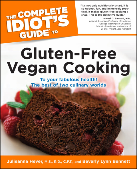 Cover image for book The Complete Idiot's Guide to Gluten-Free Vegan Cooking