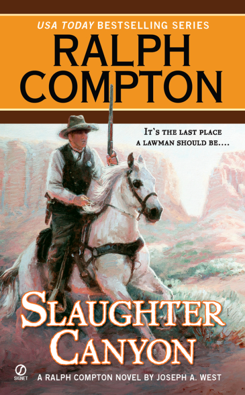 Cover image for book Ralph Compton Slaughter Canyon