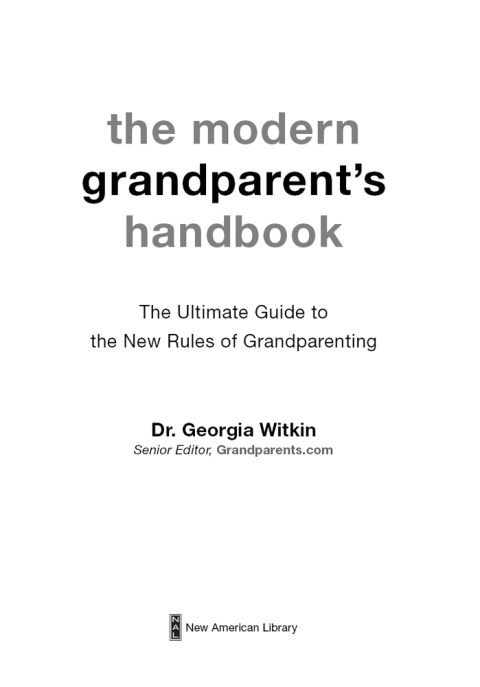 Cover image for book The Modern Grandparent's Handbook