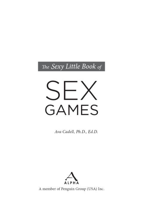 Cover image for book The Sexy Little Book of Sex Games
