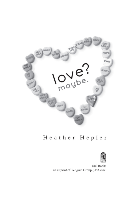 Cover image for book Love? Maybe.