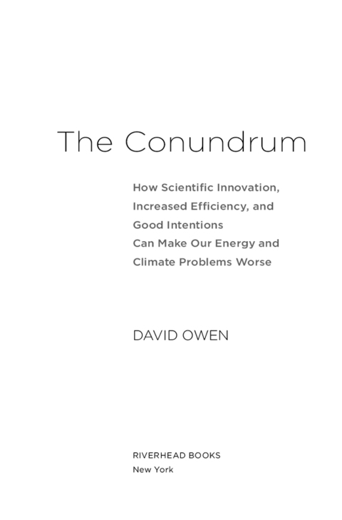 Cover image for book The Conundrum