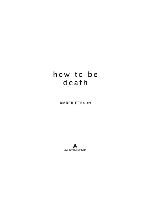 Cover image for book How to be Death