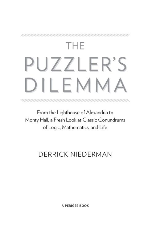 Cover image for book The Puzzler's Dilemma