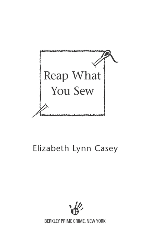 Cover image for book Reap What You Sew