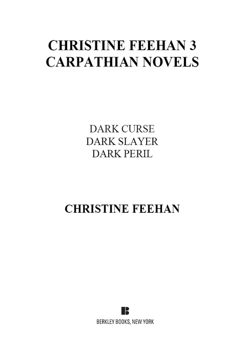 Cover image for book Christine Feehan 3 Carpathian novels