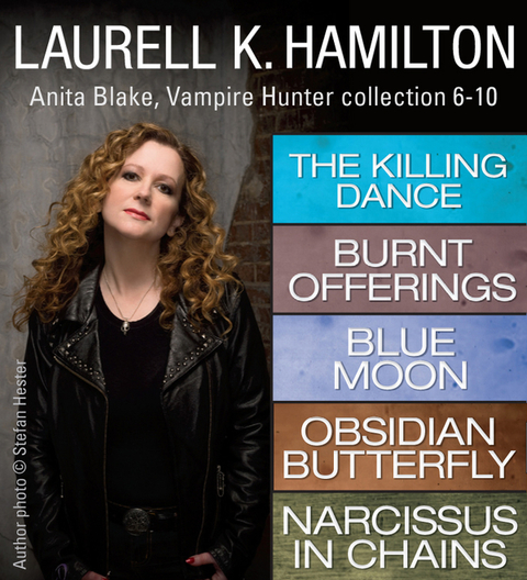 Cover image for book Laurell K. Hamilton's Anita Blake, Vampire Hunter collection 6-10