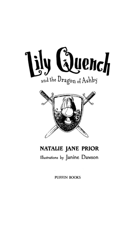 Cover image for book Lily Quench and the Dragon of Ashby