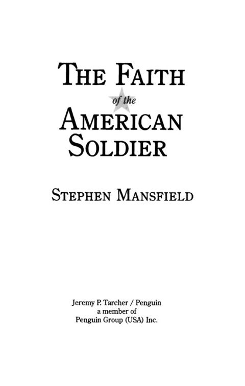 Cover image for book The Faith of the American Soldier