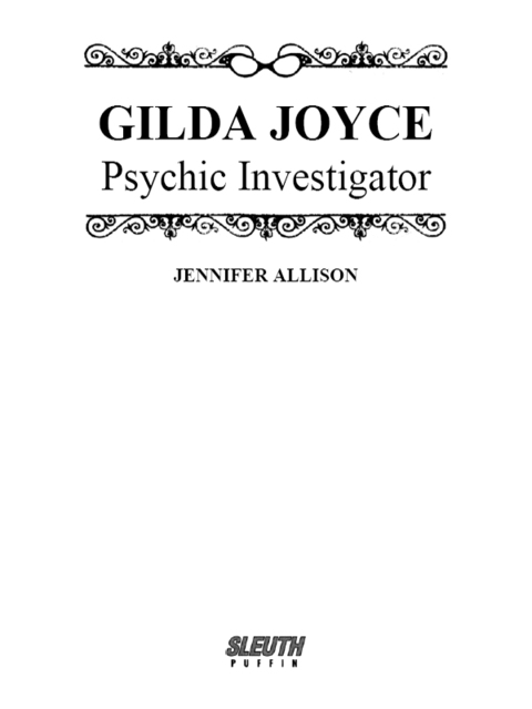 Cover image for book Gilda Joyce, Psychic Investigator