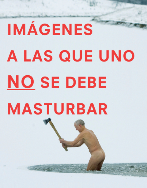 Cover image for book Imágenes a las que uno NO se debe masturbar