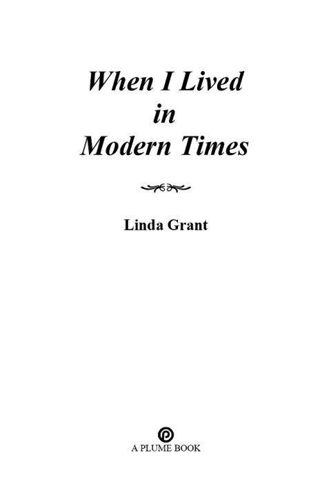 Cover image for book When I Lived in Modern Times