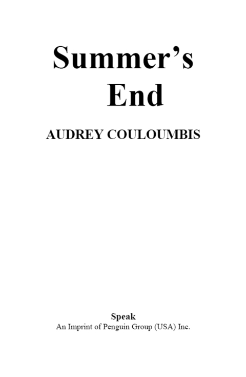 Cover image for book Summer's End