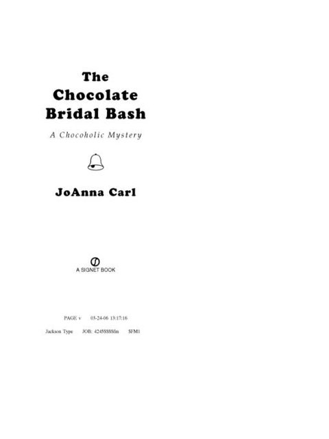 Cover image for book The Chocolate Bridal Bash