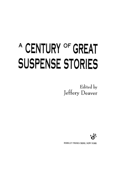 Cover image for book A Century of Great Suspense Stories