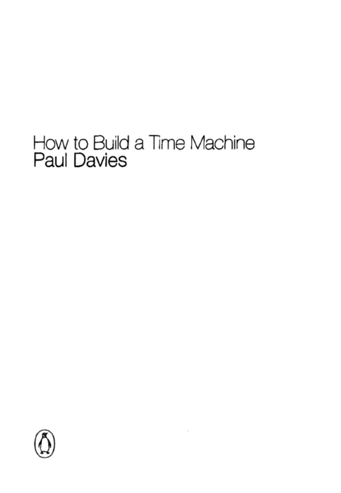 Cover image for book How to Build a Time Machine