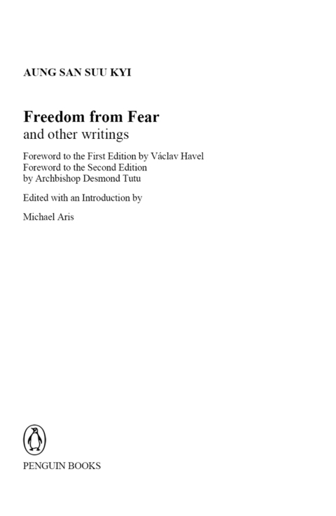 Cover image for book Freedom from Fear