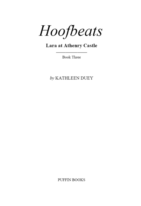 Cover image for book Hoofbeats: Lara at Athenry Castle Book 3