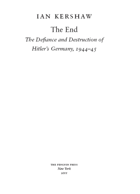 Cover image for book The End