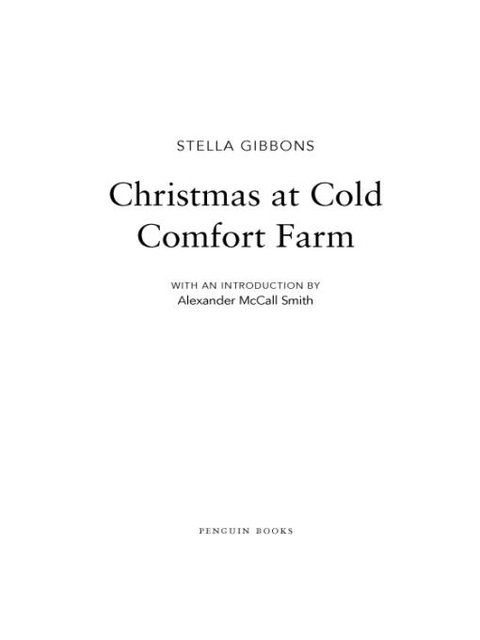 Cover image for book Christmas at Cold Comfort Farm