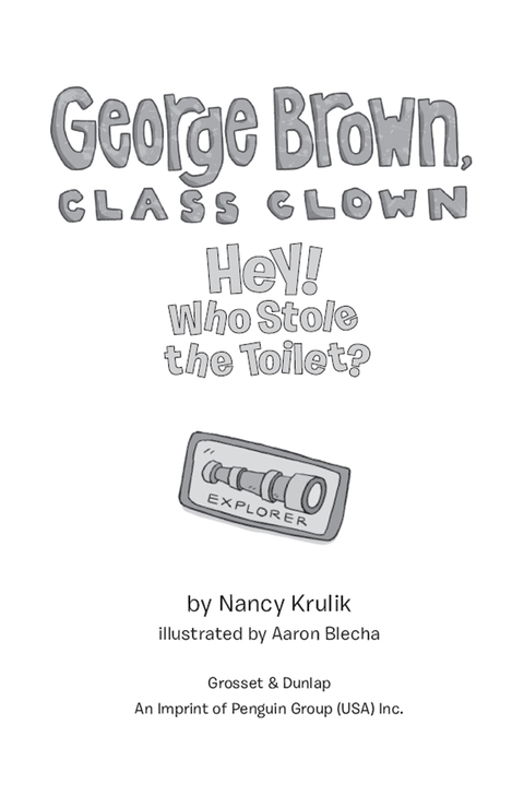 Cover image for book Hey! Who Stole the Toilet? #8