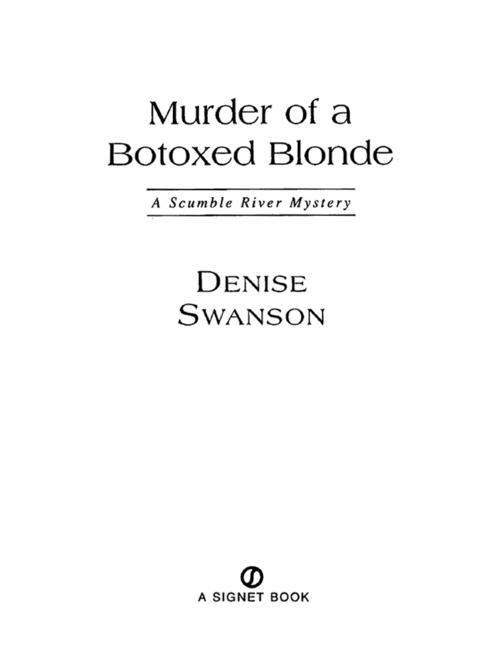 Cover image for book Murder of a Botoxed Blonde