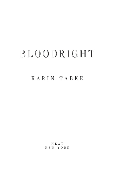 Cover image for book Bloodright